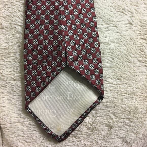CHRISTIAN DIOR VINTAGE TIE NECKTIE CD - Picture 7 of 10
